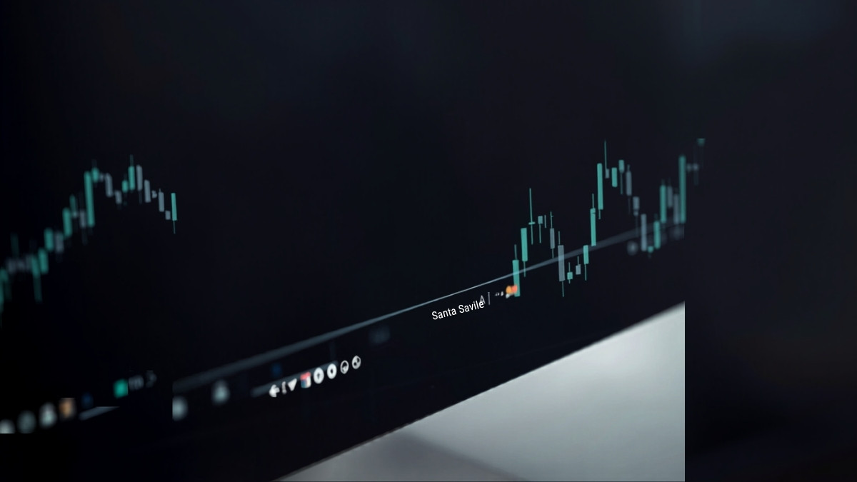 Tela de computador exibindo gráfico de candles do mini dólar, ilustrando o gráfico atemporal por evento