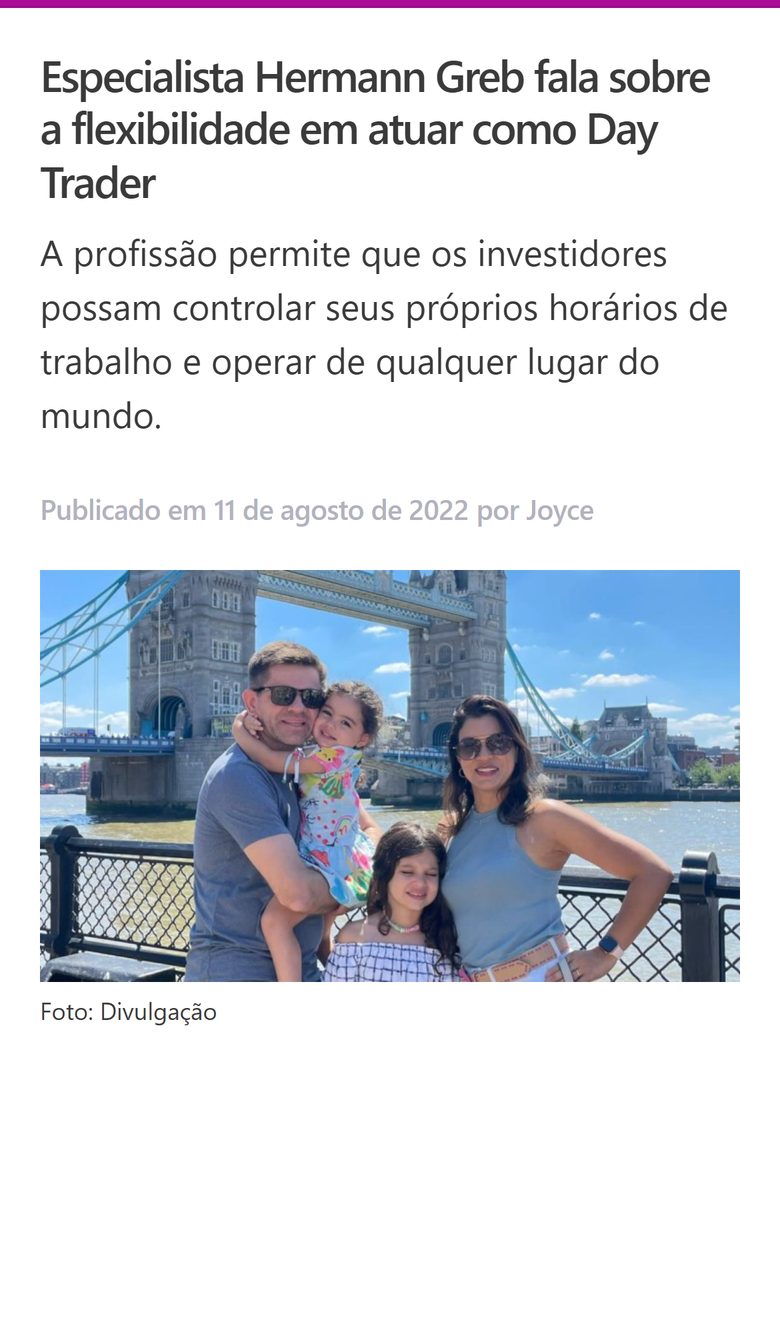 TV Prime · Correio Braziliense: Especialista Hermann Greb fala sobre a flexibilidade em atuar como Day Trader
