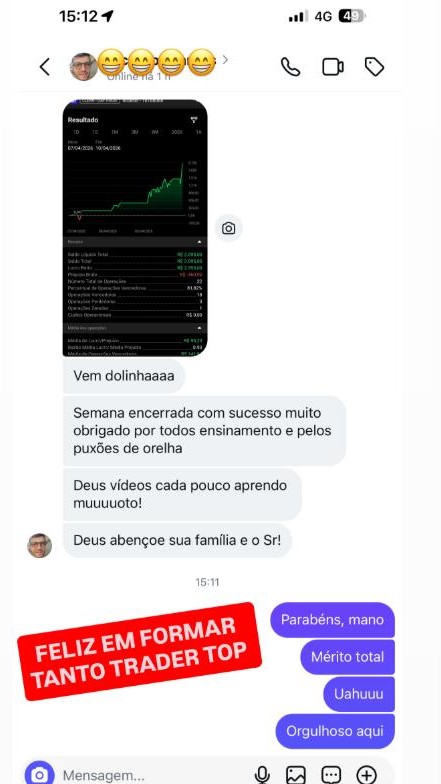 Print de resultado de aluno