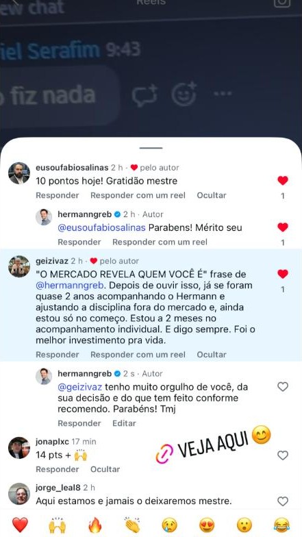 Print de resultado de aluno