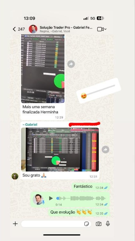 Print de resultado de aluno