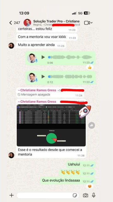Print de resultado de aluno