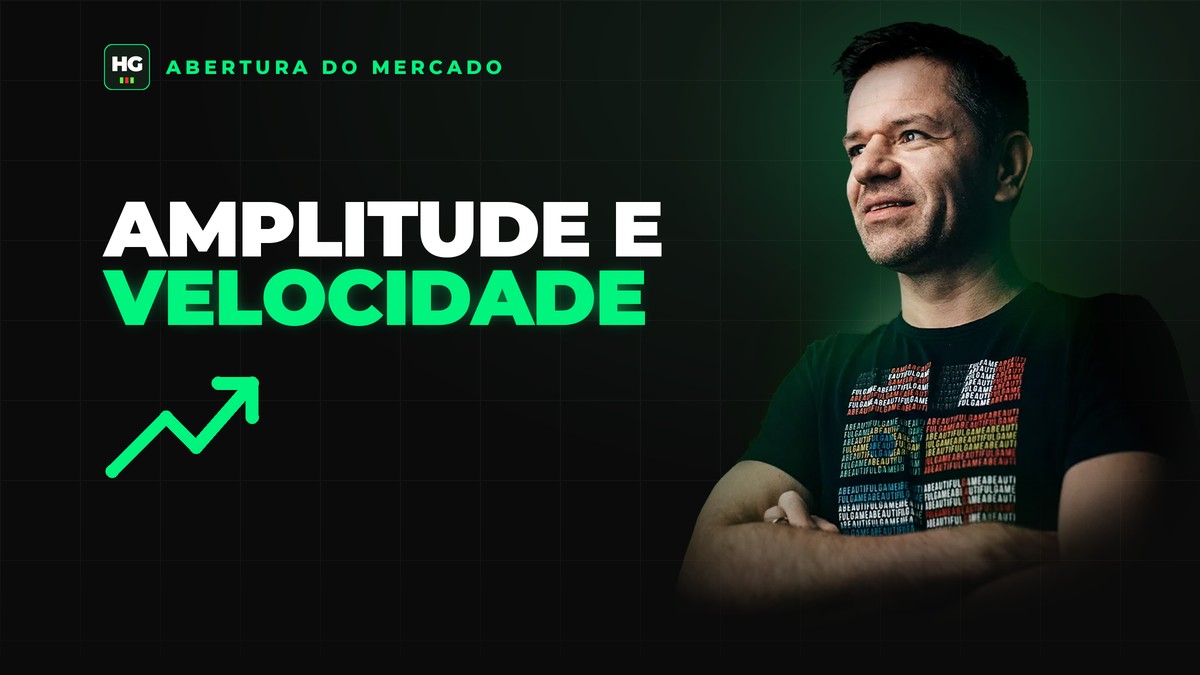 Hermann Greb ao lado do texto amplitude e velocidade, capa do artigo Amplitude e Velocidade no Dólar Futuro: o Sentimento do Mercado na Abertura