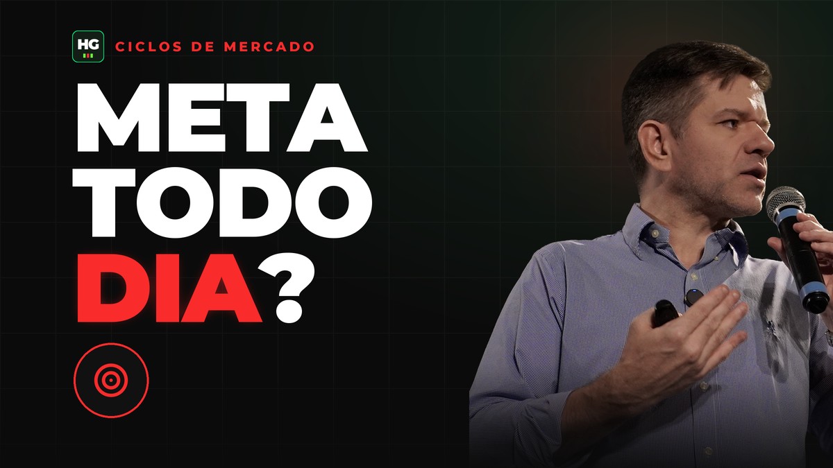 Hermann Greb ao lado do texto meta todo dia?, capa do artigo Ciclos de Mercado no Day Trade: Como Ter Consistência Sem Perseguir Meta Todo Dia