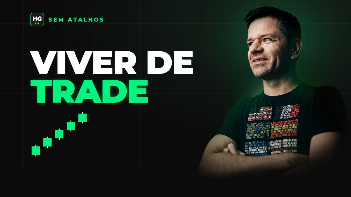 Hermann Greb ao lado do texto viver de trade, capa do artigo Como Viver de Day Trade: o Caminho Real (Sem Atalhos)