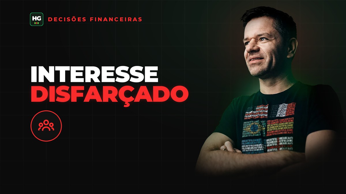 Hermann Greb ao lado do texto interesse disfarçado, capa do artigo Pessoas Interesseiras: Como Identificar Antes que Comprometam Suas Decisões Financeiras