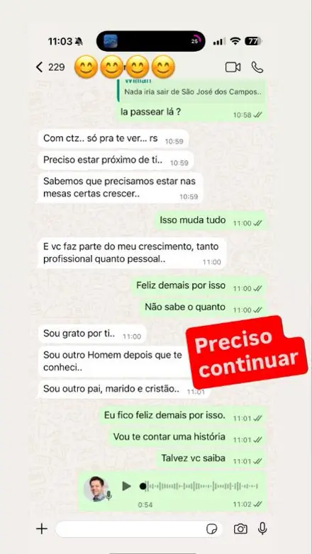 Print de resultado de aluno