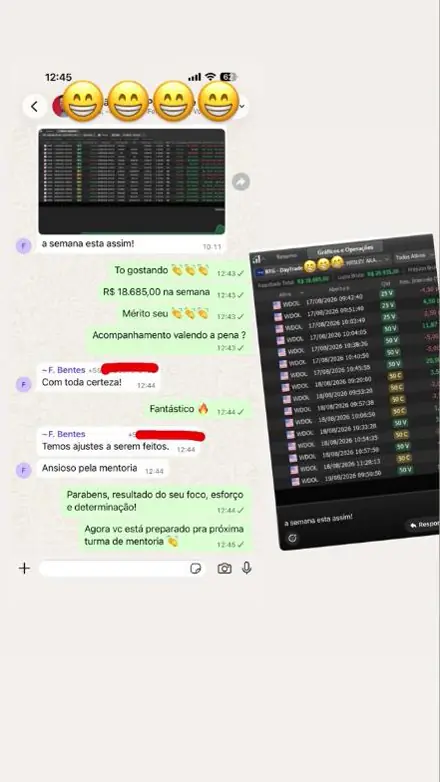 Print de resultado de aluno